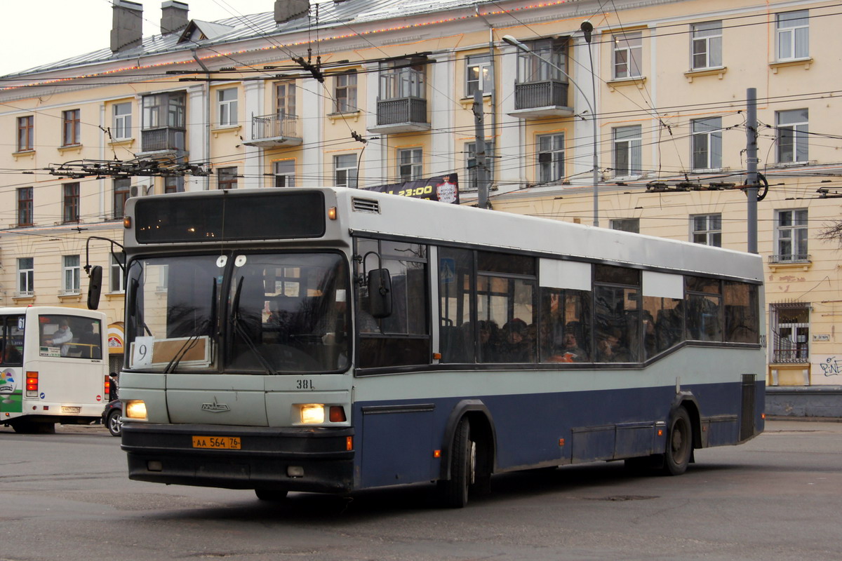 Ярославская область, МАЗ-104.021 (81 ЦИБ) № 381