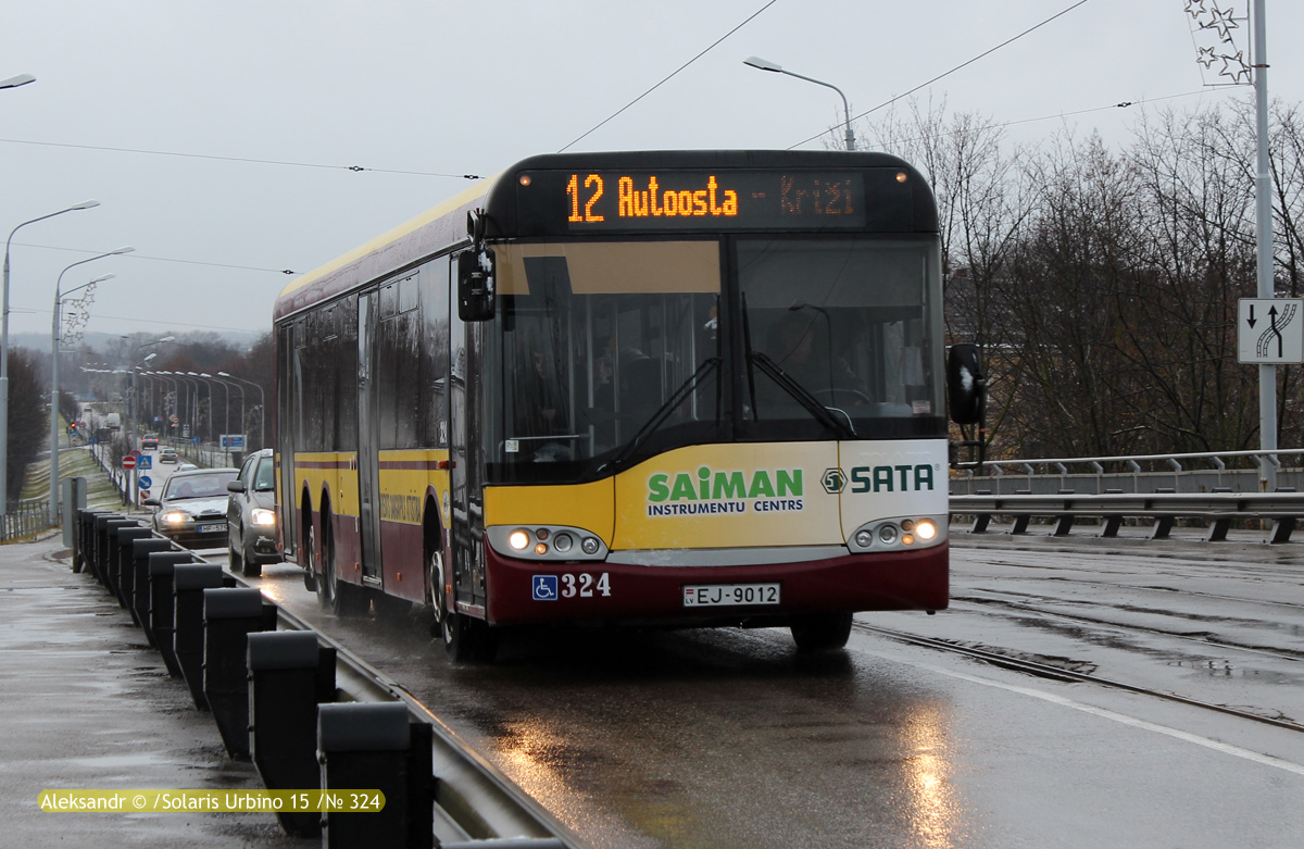 Латвия, Solaris Urbino I 15 № 324