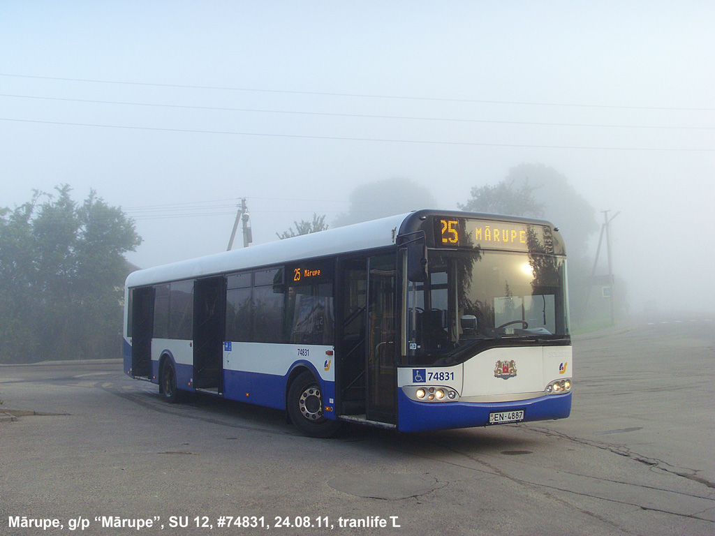 Латвия, Solaris Urbino II 12 № 74831