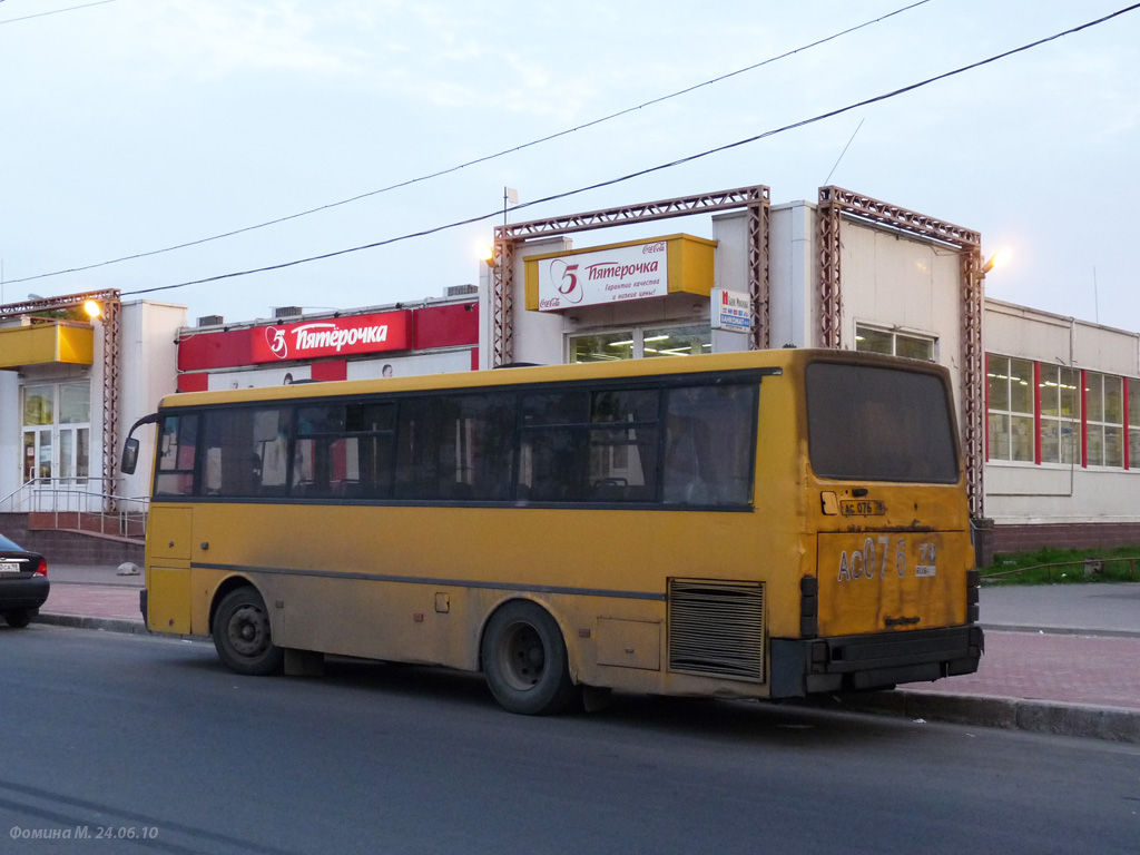 Санкт-Петербург, ЛАЗ А1414 "Лайнер-9" № АС 076 78