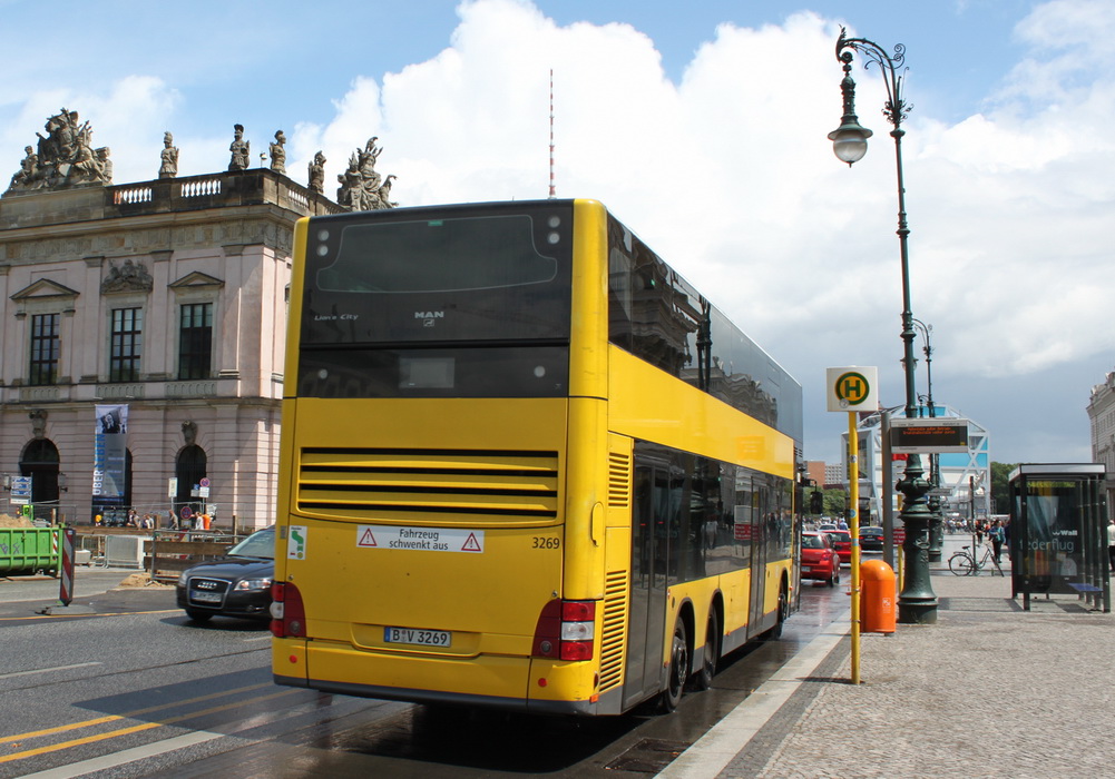 Берлин, MAN A39 Lion's City DD ND313 № 3269