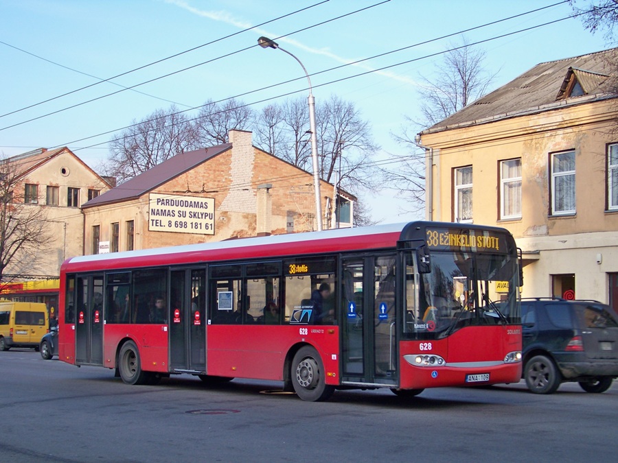 Lithuania, Solaris Urbino II 12 № 628