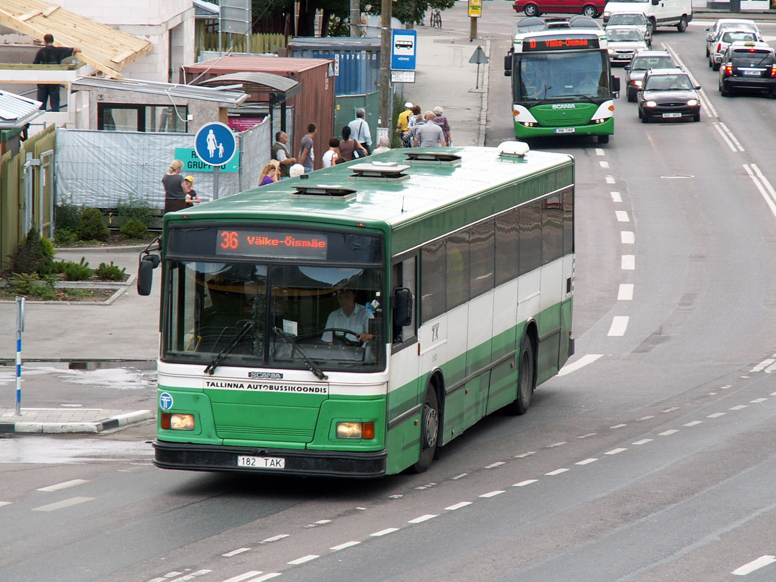 Эстония, Duple Metsec T-56 City (BaltScan) № 1182