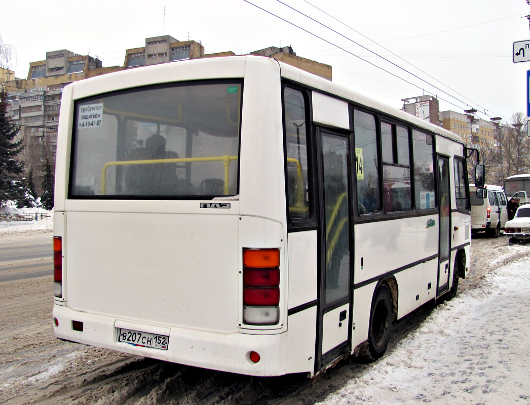 Нижегородская область, ПАЗ-320402-03 № В 207 СН 152