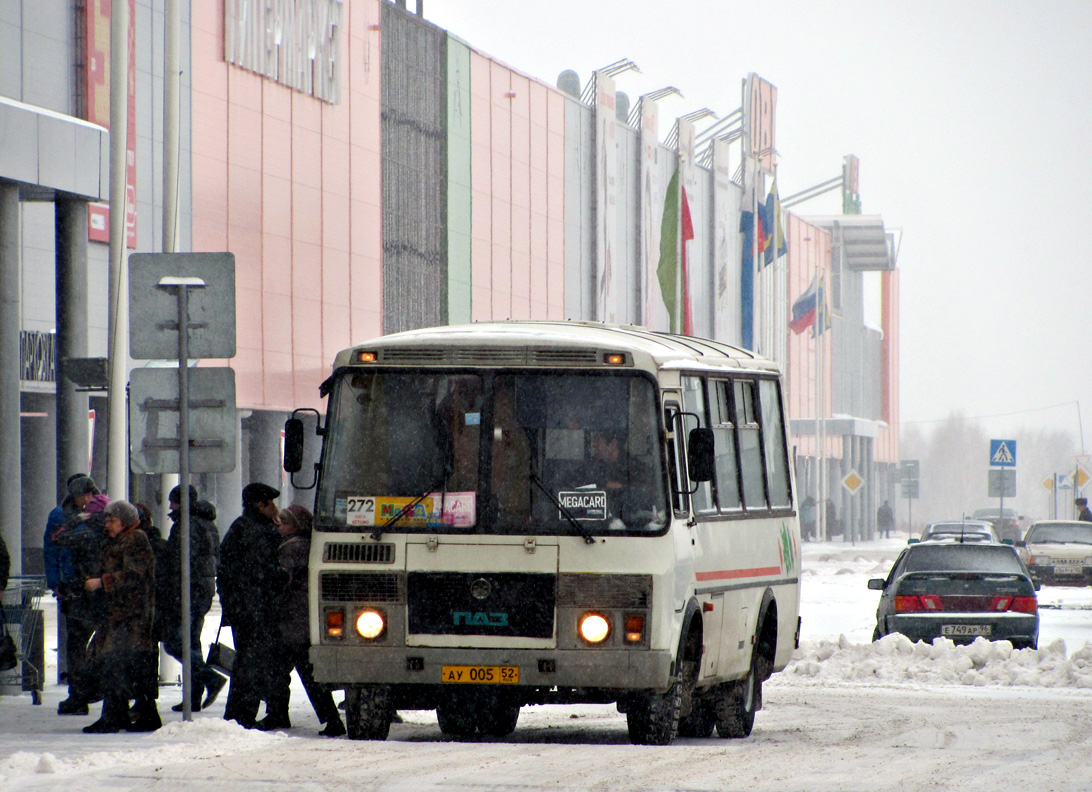 Нижегородская область, ПАЗ-32054 № АУ 005 52