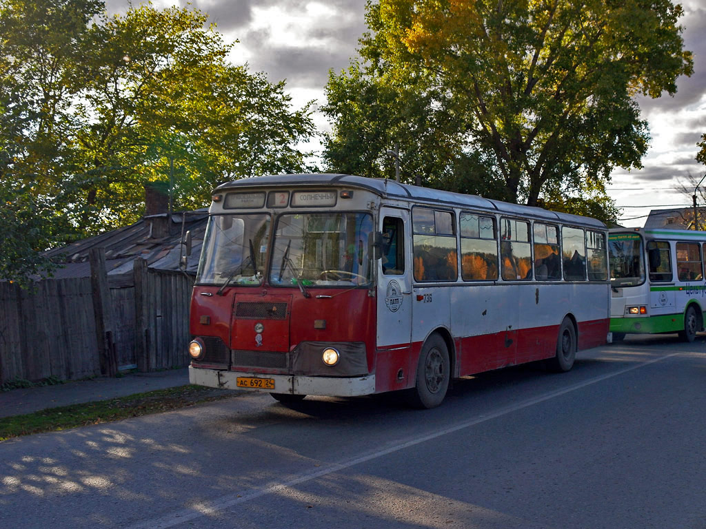 Krasnoyarsk region, LiAZ-677M # 736