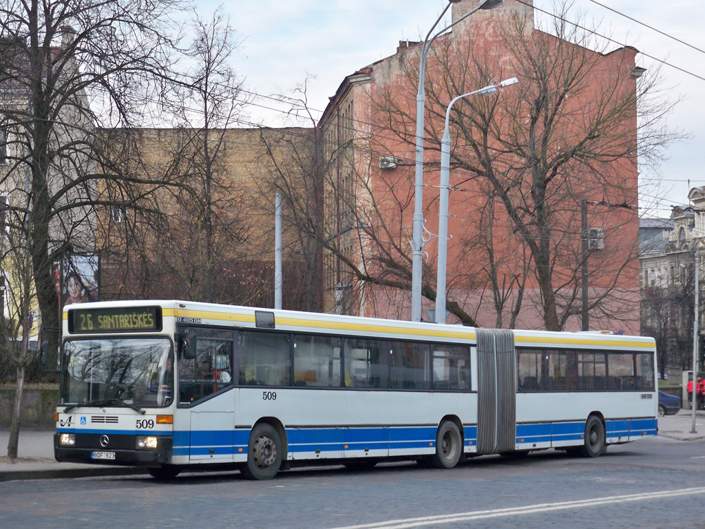 Литва, Mercedes-Benz O405GN № 509