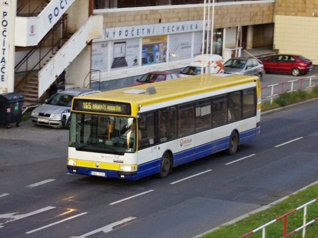 Чехия, Renault Citybus 12M 2070 № 1252