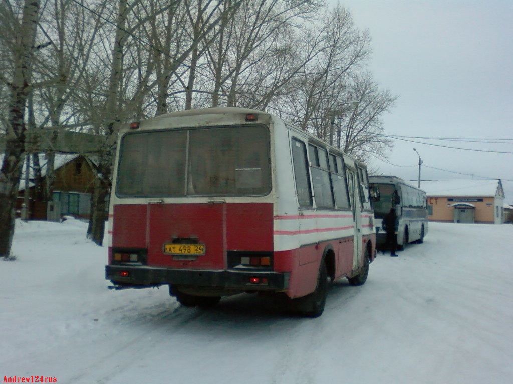 Красноярский край, ПАЗ-3205 (00) № АТ 498 24