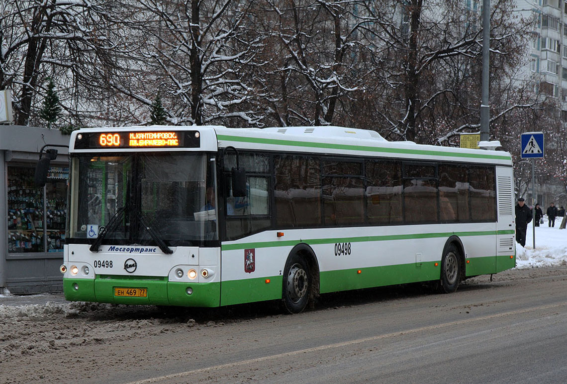 Москва, ЛиАЗ-5292.21 № 09498