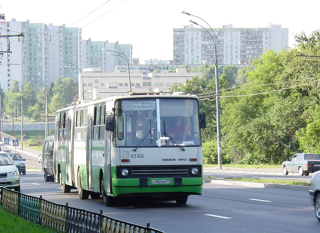 Москва, Ikarus 280.33M № 09166