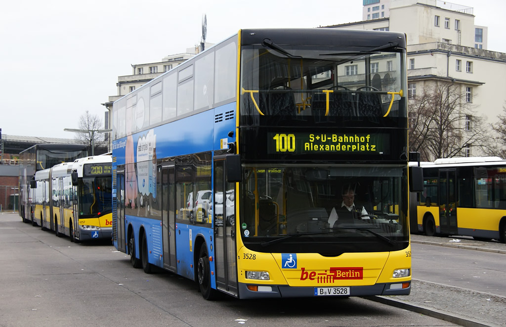 Берлин, MAN A39 Lion's City DD ND323 № 3528
