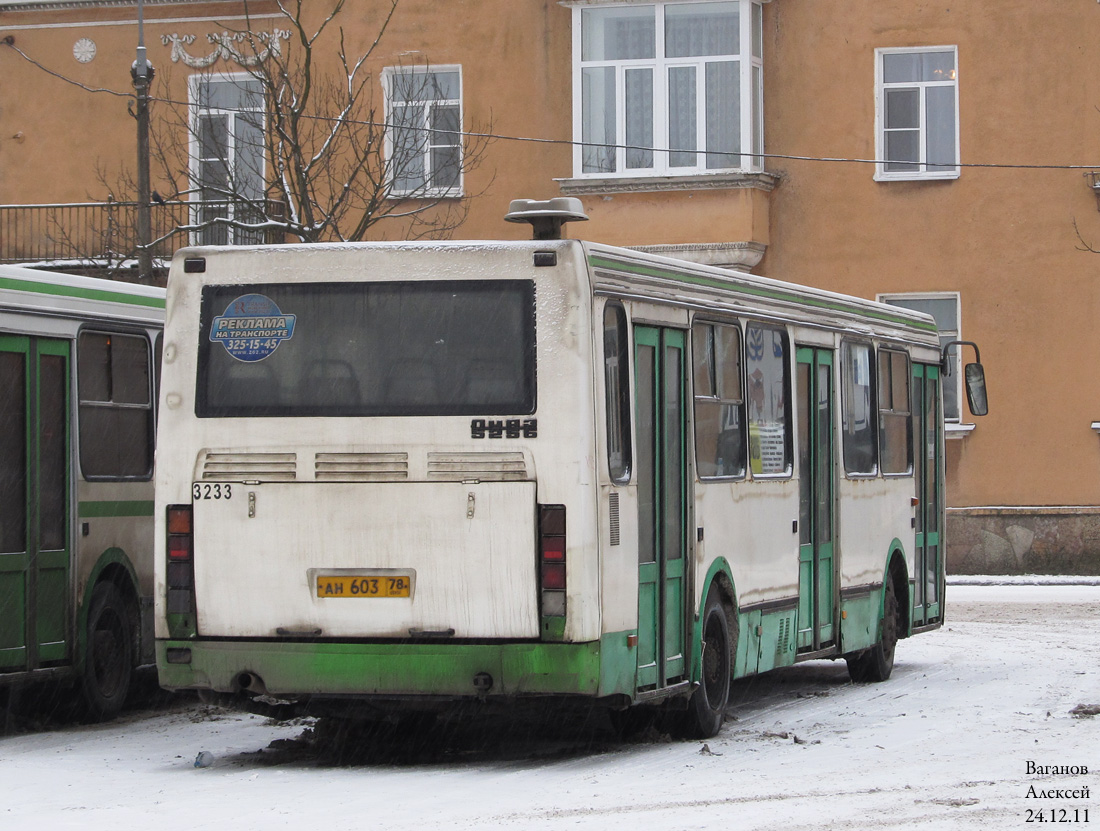 Санкт-Петербург, ЛиАЗ-5256.25 № 3233