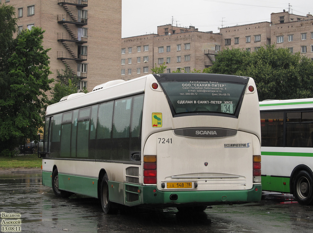 Санкт-Петербург, Scania OmniLink I (Скания-Питер) № 7241