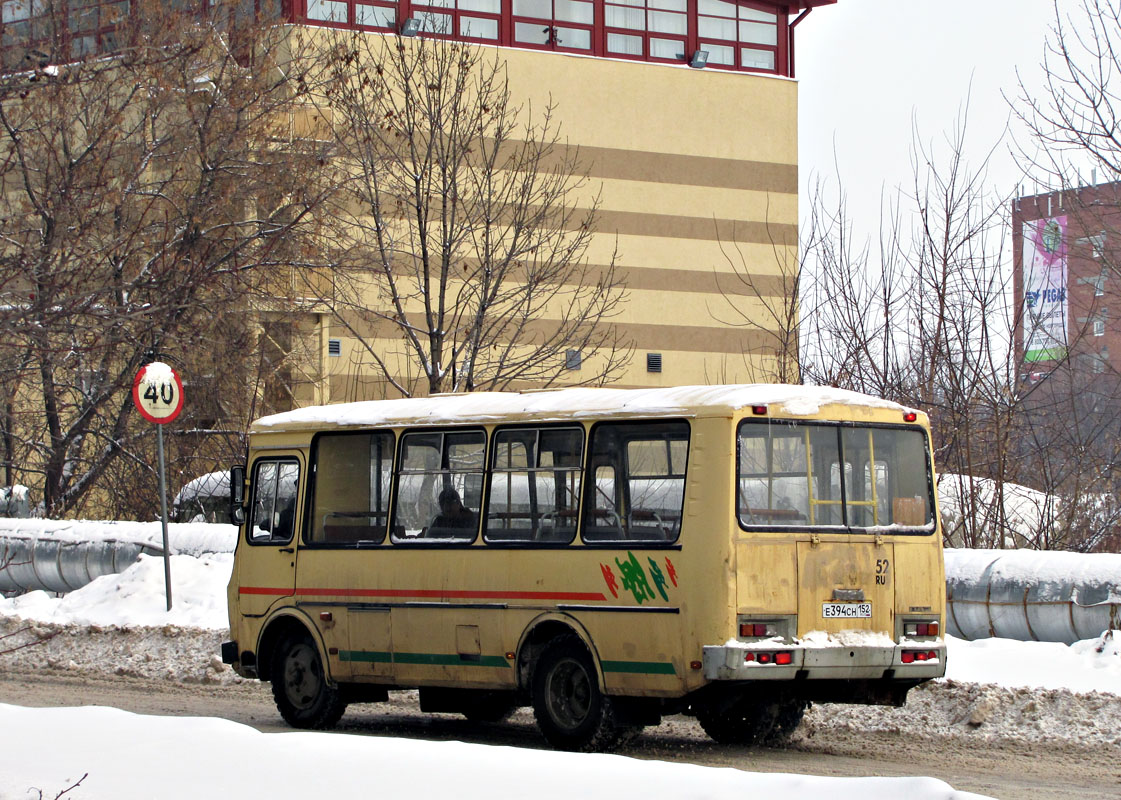 Nizhegorodskaya region, PAZ-32054 č. Е 394 СН 152