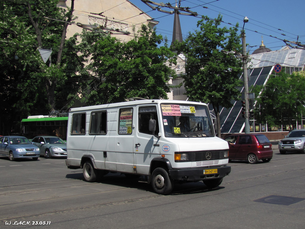 Одесская область, Mercedes-Benz T2 609D № BH 0401 AA