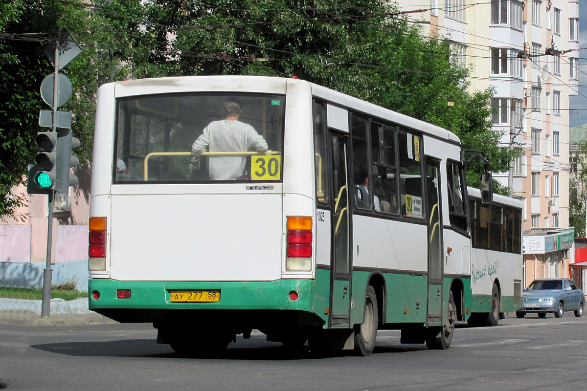 Пензенская область, ПАЗ-320402-03 № 1025