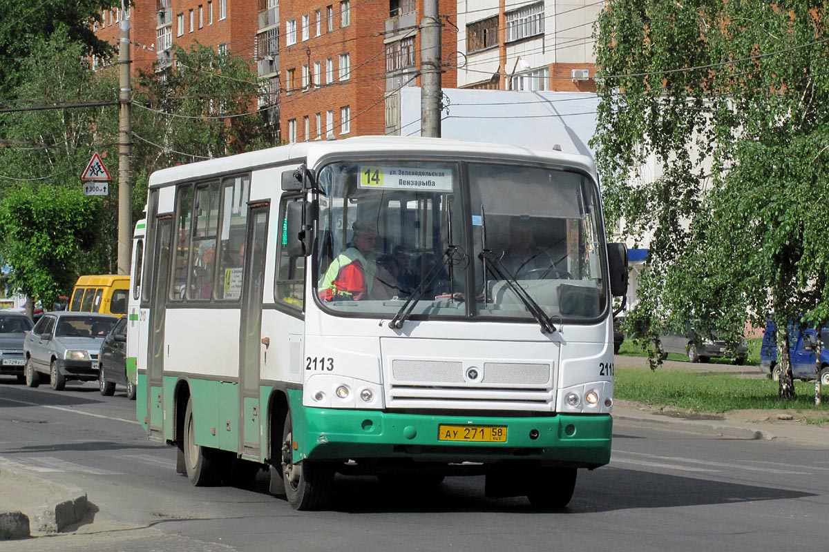 Пензенская область, ПАЗ-320402-03 № 2113