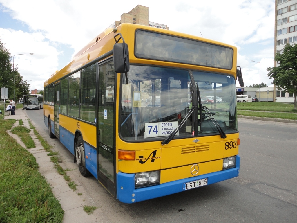 Литва, Mercedes-Benz O405N2Ü CNG № 893