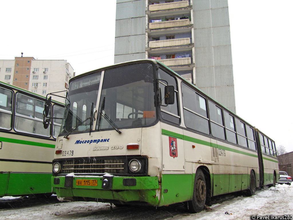 Москва, Ikarus 280.33M № 03479