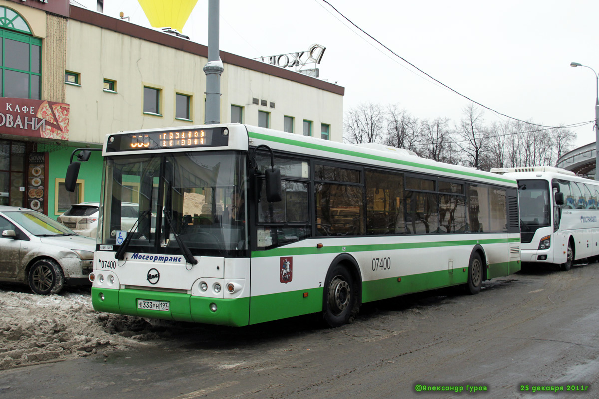 Москва, ЛиАЗ-5292.21 № 07400