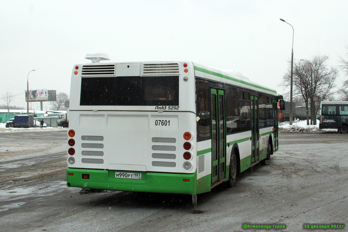 Москва, ЛиАЗ-5292.21 № 07601