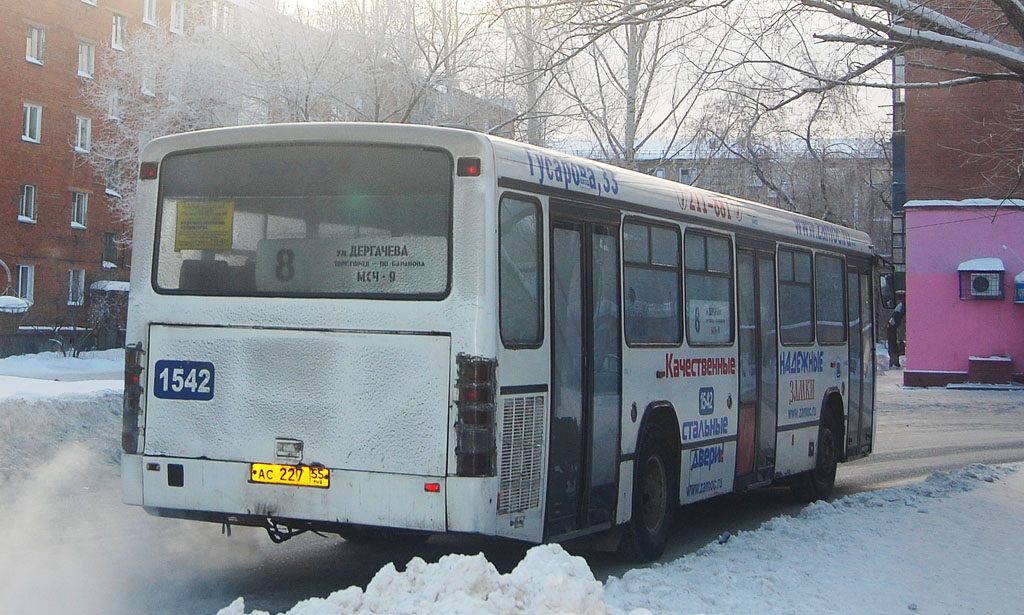 Омская область, Mercedes-Benz O345 № 1542