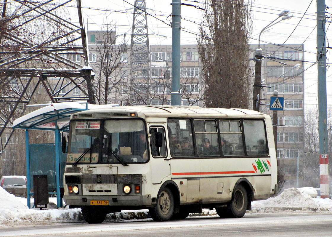 Нижегородская область, ПАЗ-32054 № АС 662 52