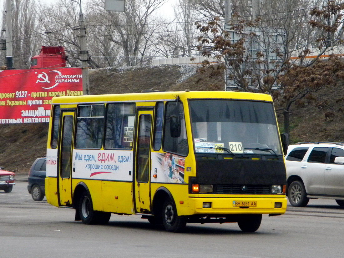 Адэская вобласць, БАЗ-А079.04 "Эталон" № BH 3651 AA