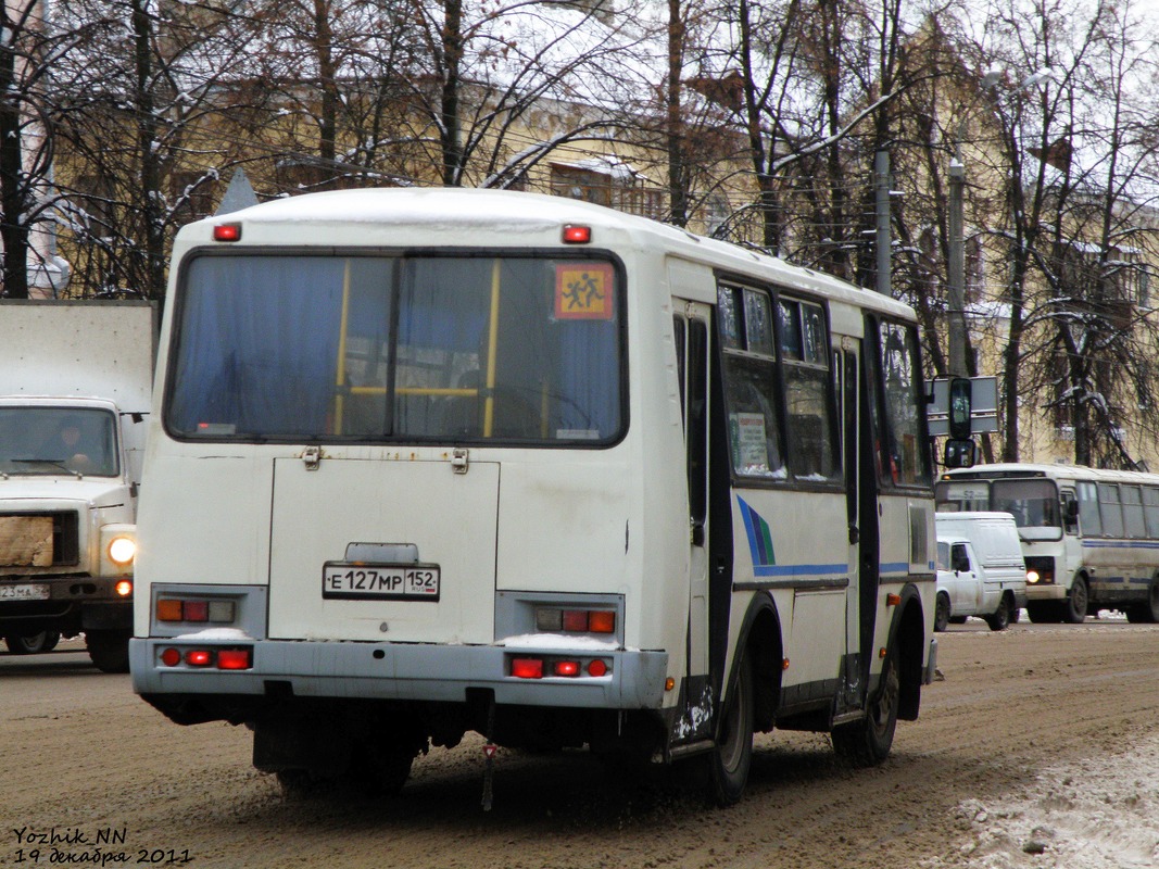 Нижегородская область, ПАЗ-32054 № Е 127 МР 152