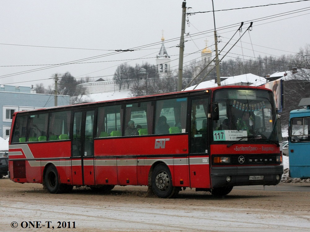 Владимирская область, Setra S215UL № Т 456 КК 33