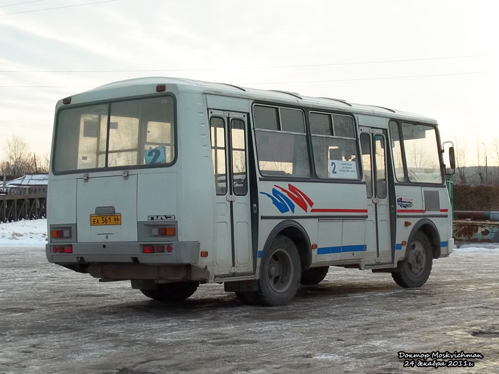 Свердловская область, ПАЗ-32054 № ЕА 561 66