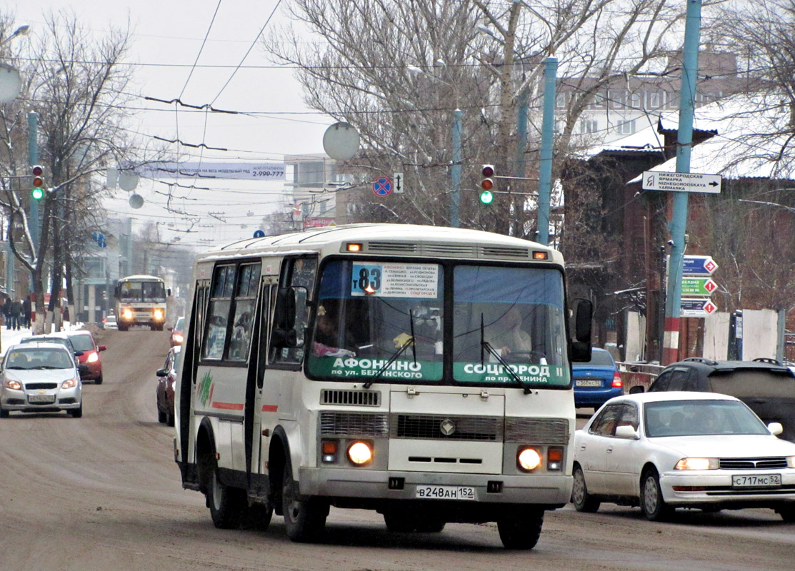 Нижегородская область, ПАЗ-32054 № В 248 АН 152