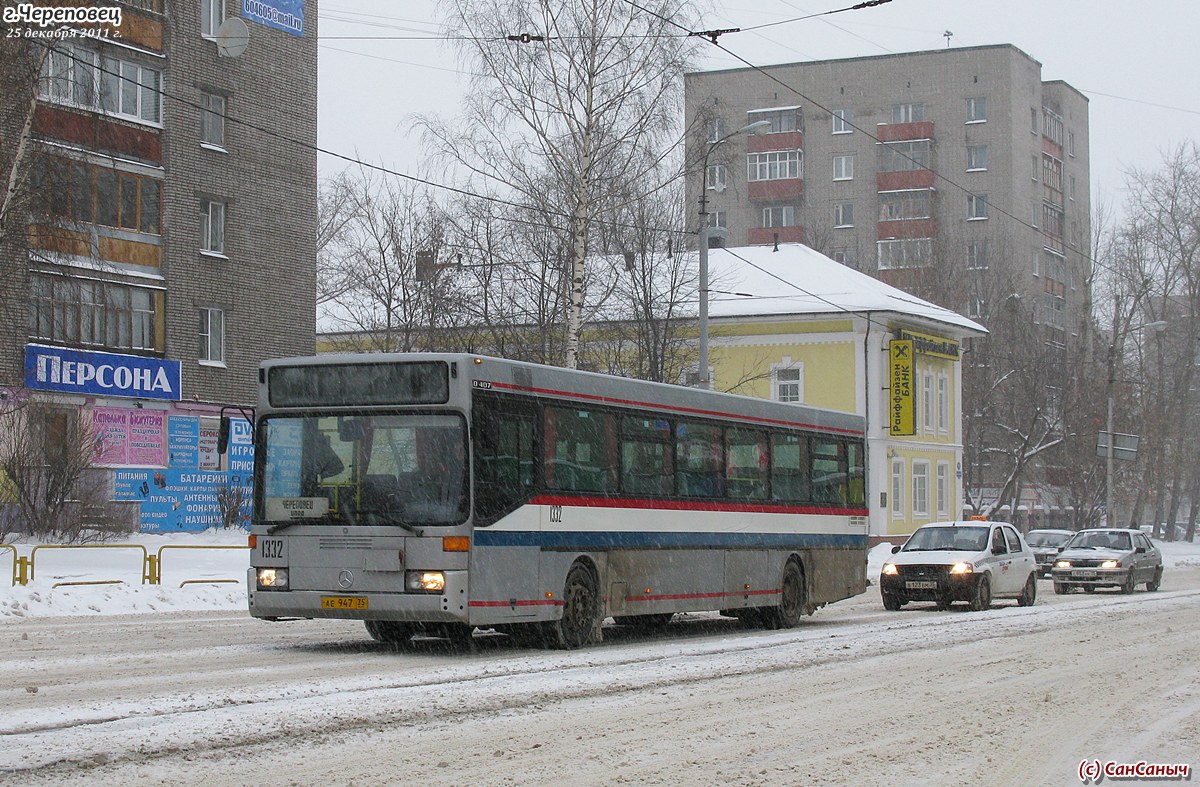 Вологодская область, Mercedes-Benz O407 № 1332