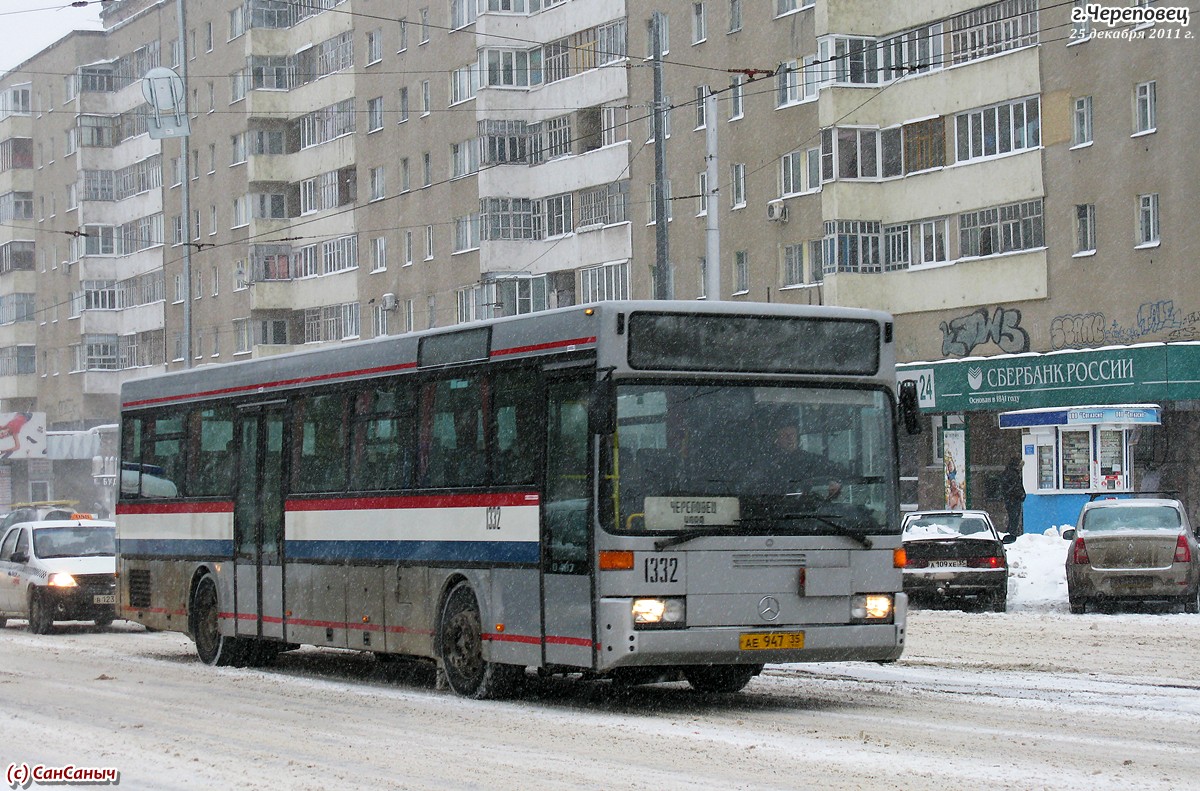 Вологодская область, Mercedes-Benz O407 № 1332