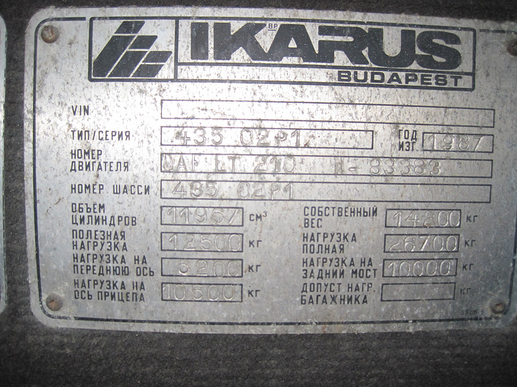 Минск, Ikarus 435.02 № 061580