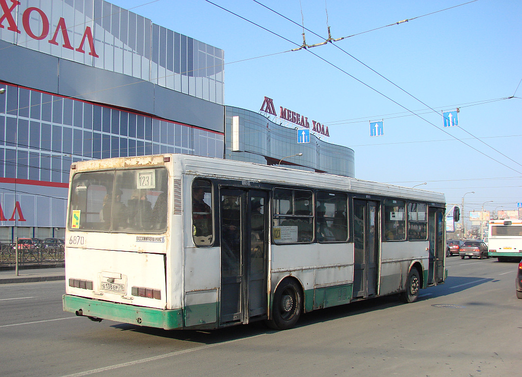 Санкт-Петербург, ЛиАЗ-5256.25 № 6870