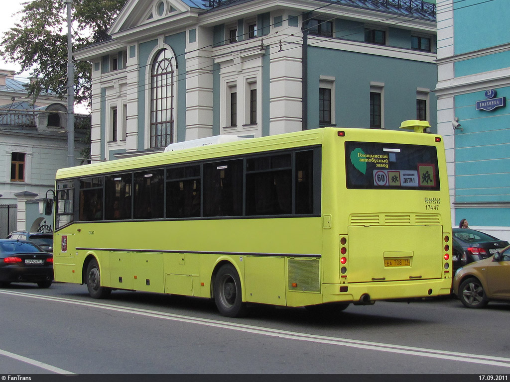 Moskva, LiAZ-5256.23-01 (GolAZ) č. 17447