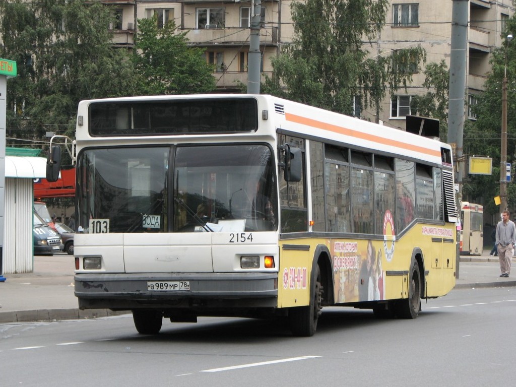 Санкт-Петербург, МАЗ-103.040 № 2154