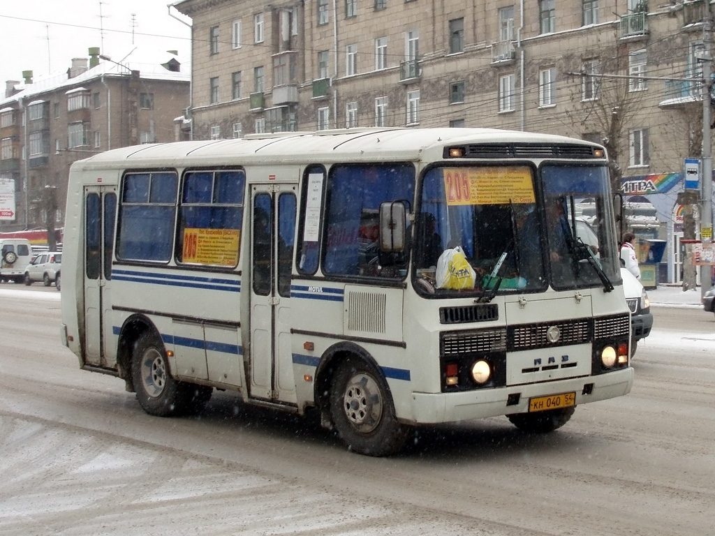 Новосибирская область, ПАЗ-32054 № КН 040 54