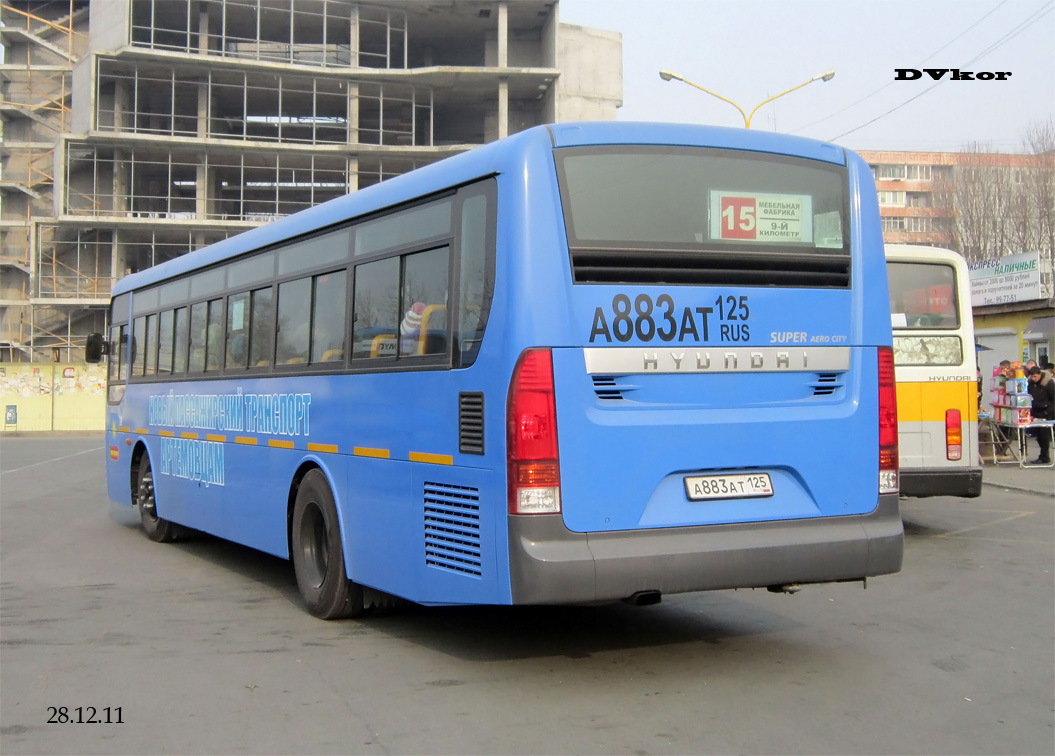 Приморский край, Hyundai New Super AeroCity 1F/L № А 883 АТ 125