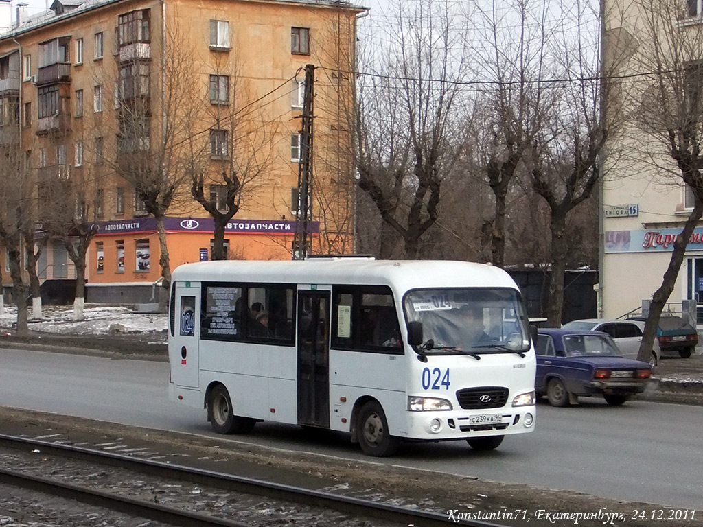 Свердловская область, Hyundai County LWB C09 (ТагАЗ) № С 239 КА 96