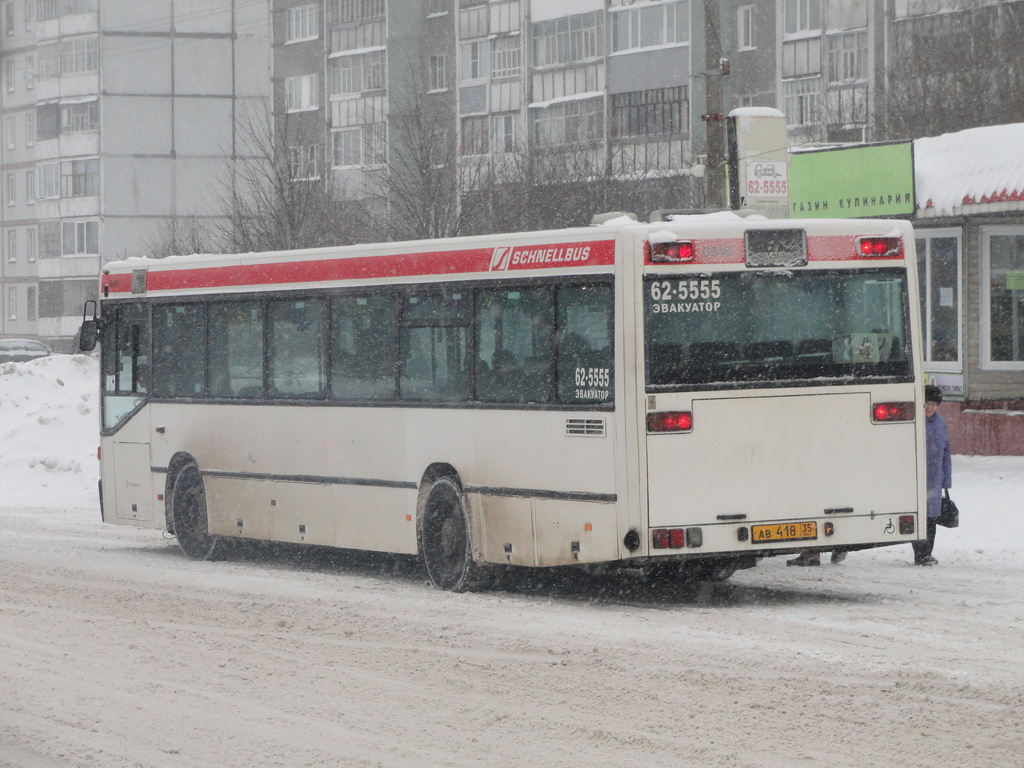 Вологодская область, Mercedes-Benz O405N № АВ 418 35