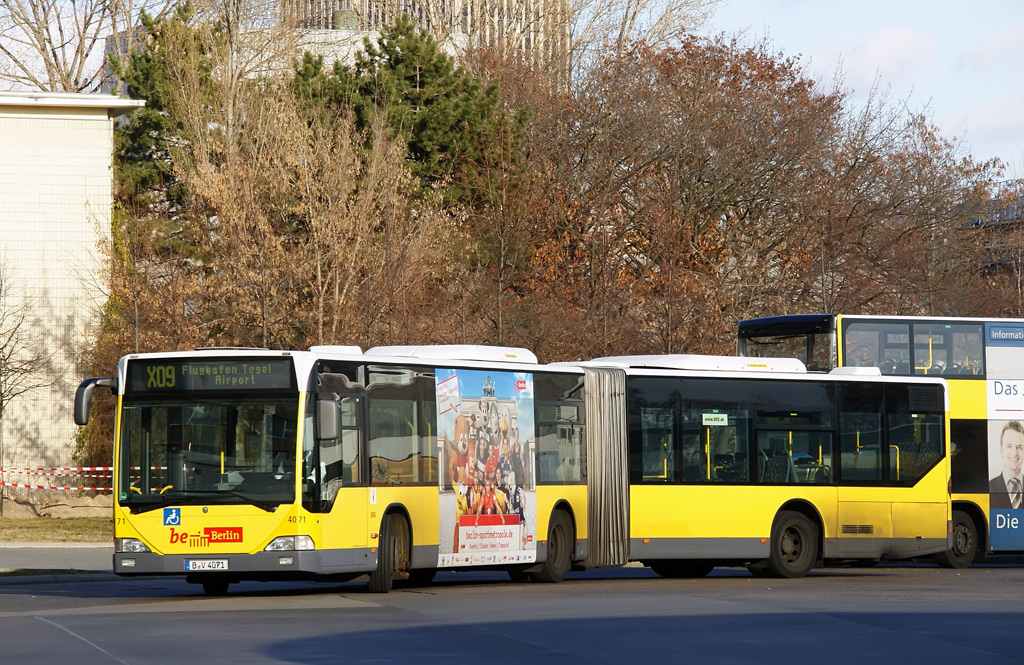 Берлин, Mercedes-Benz O530G Citaro G № 4071