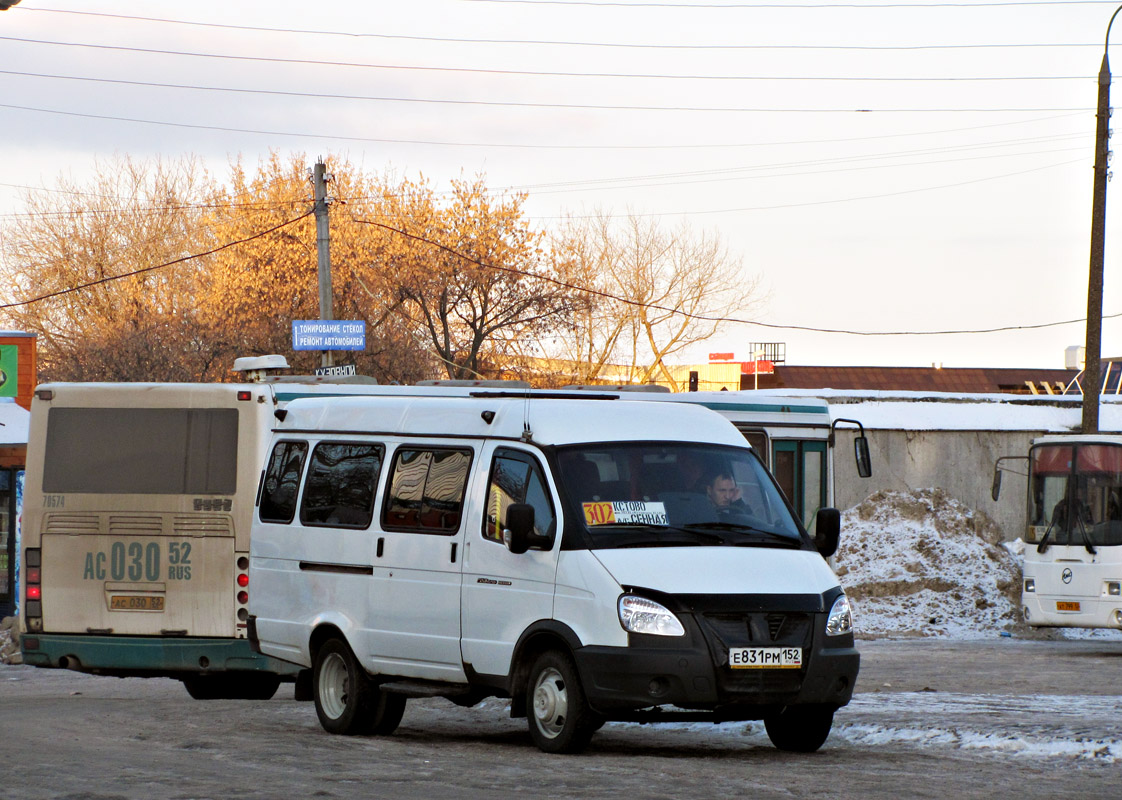 Нижегородская область, Луидор-225000 (ГАЗ-322131) № Е 831 РМ 152