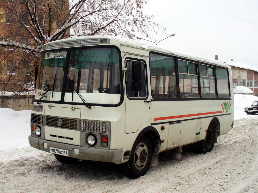 Кировская область, ПАЗ-32054-07 № М 078 НХ 43