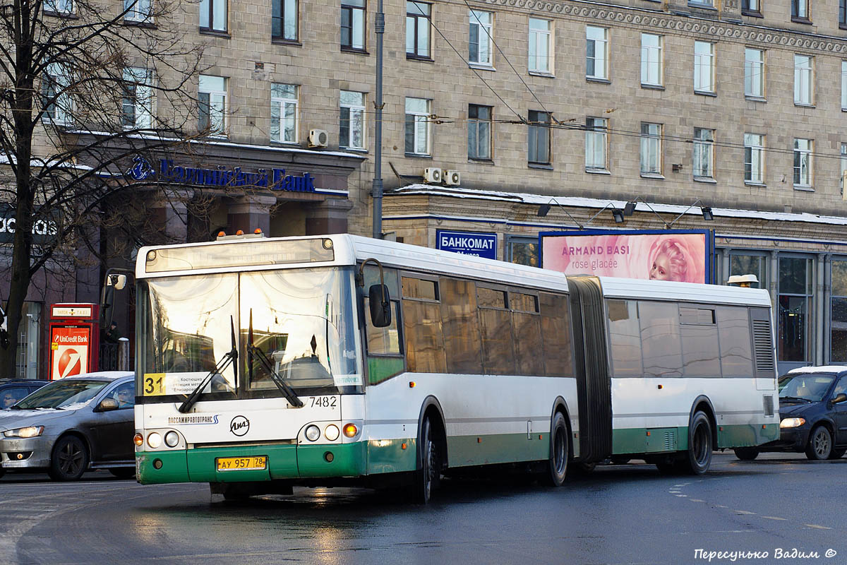 Санкт-Петербург, ЛиАЗ-6213.20 № 7482