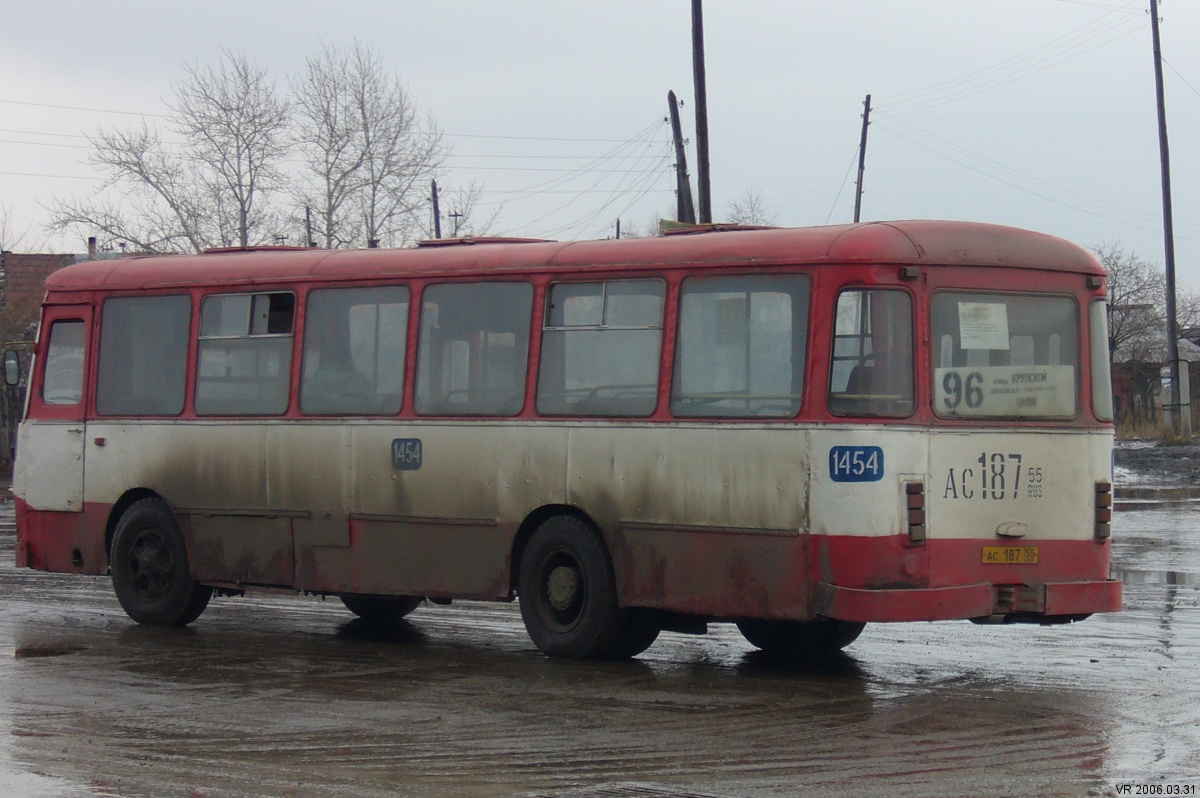 Омская область, ЛиАЗ-677М № 1454
