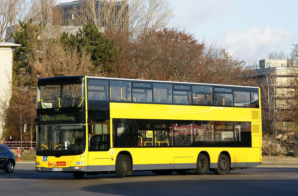 Берлин, MAN A39 Lion's City DD ND323 № 3462