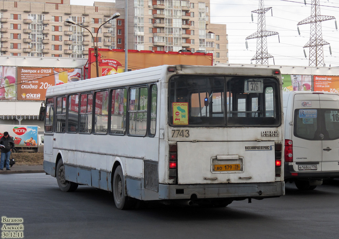 Санкт-Петербург, ЛиАЗ-5256.00 № 7743